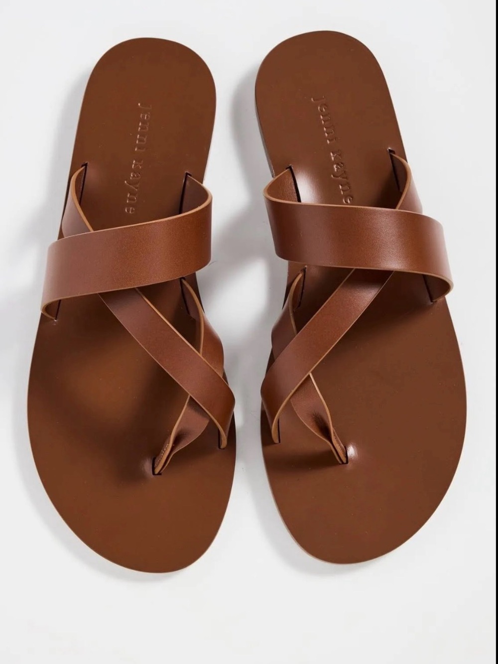 🆕Jenni Kayne Scarlett Leather Sandals in Saddle size 40 - Picture 4 of 9